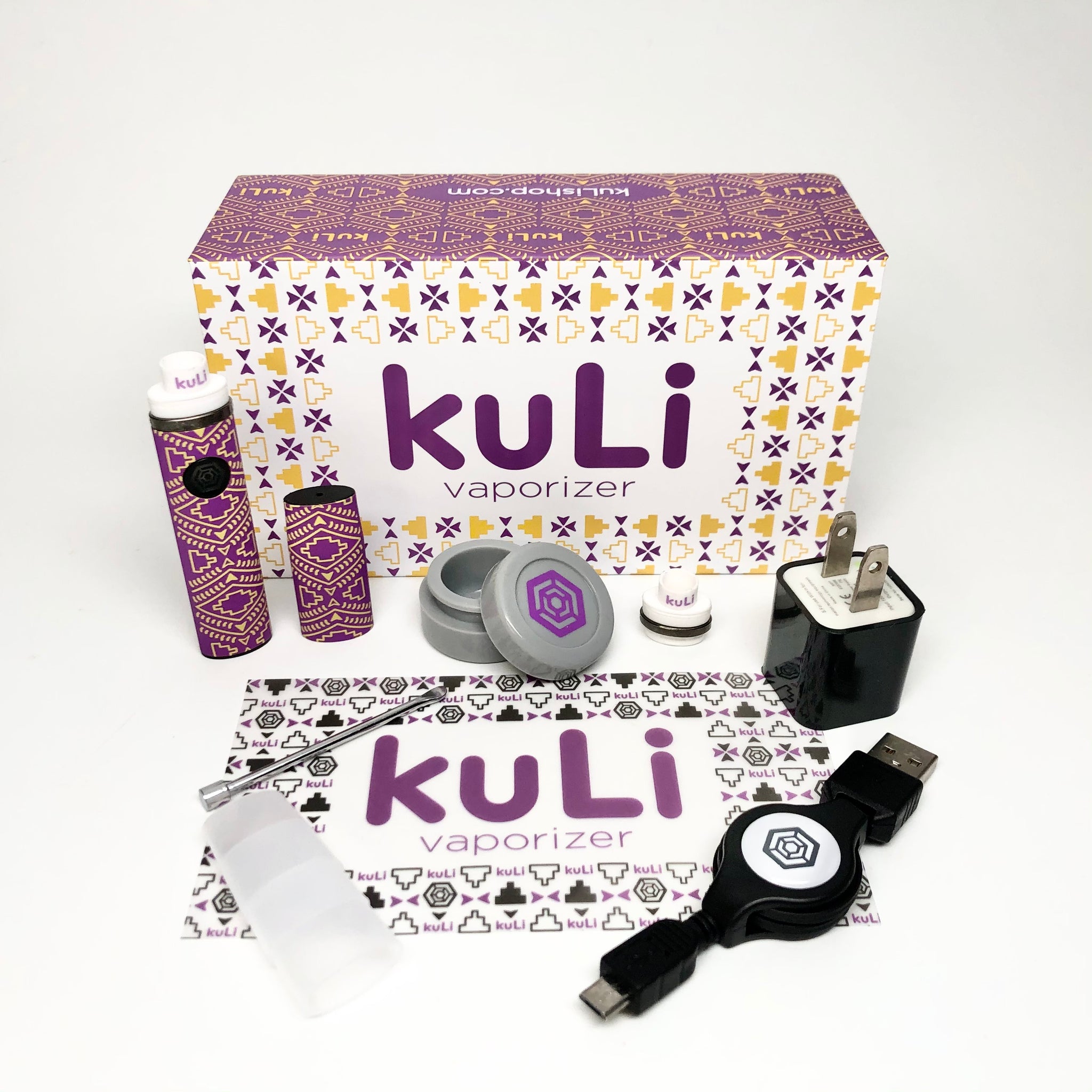 kuLi kit - purpLe and yellow